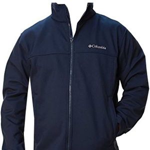Columbia Men’s Mt. Village Navy Softshell Jacket - XXL